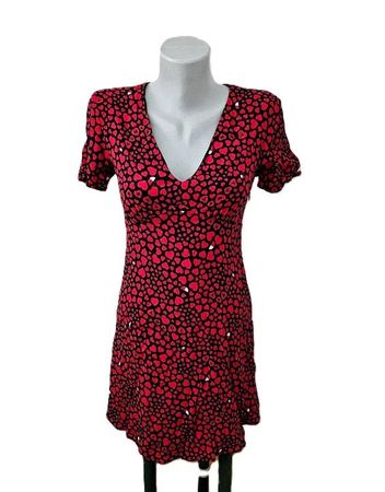 Kleid Tommy Hilfiger Jeans Gr. S - rote Herzli