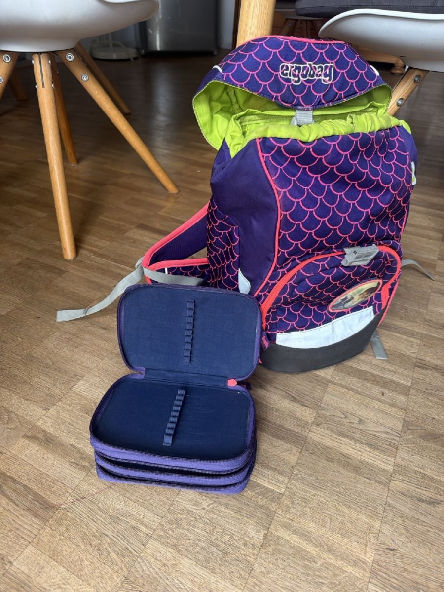 Kindertaschen: Ergobag Schulrucksack mit Etui – Gebraucht aus Bern von Lili1007