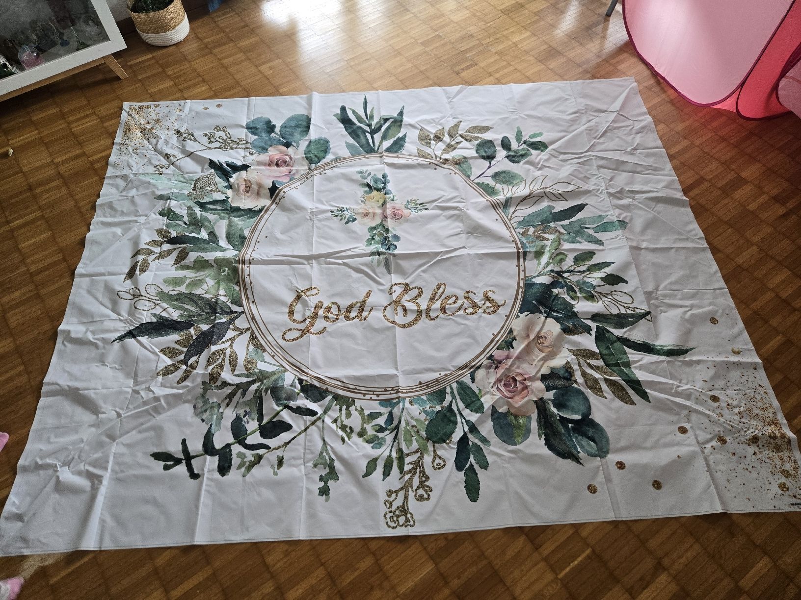 Altri Accessori: Fotohintergrund "God Bless" 219x178cm -  top Zustand – Nuovo (secondo la descrizione) da Winkel venduto da Yenniferina
