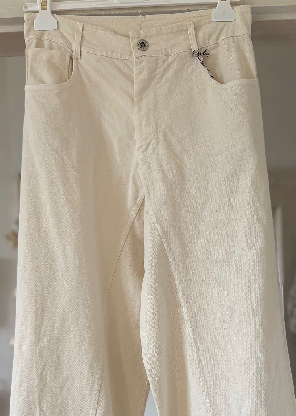 Pantaloni: PANTALONS EXTRA WIDE EN COTON! M – Nuovo e nell'imballaggio originale da Locarno venduto da NicoNion 3