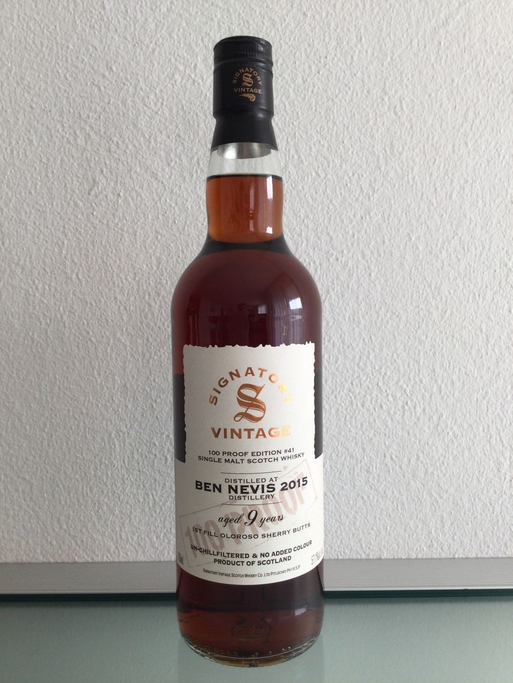 Ben Nevis Bevande alcoliche: BEN NEVIS Sample à 4 cl Signatory Vintage 100 Proof Edition – Nuovo (secondo la descrizione) da Kriens venduto da silo03
