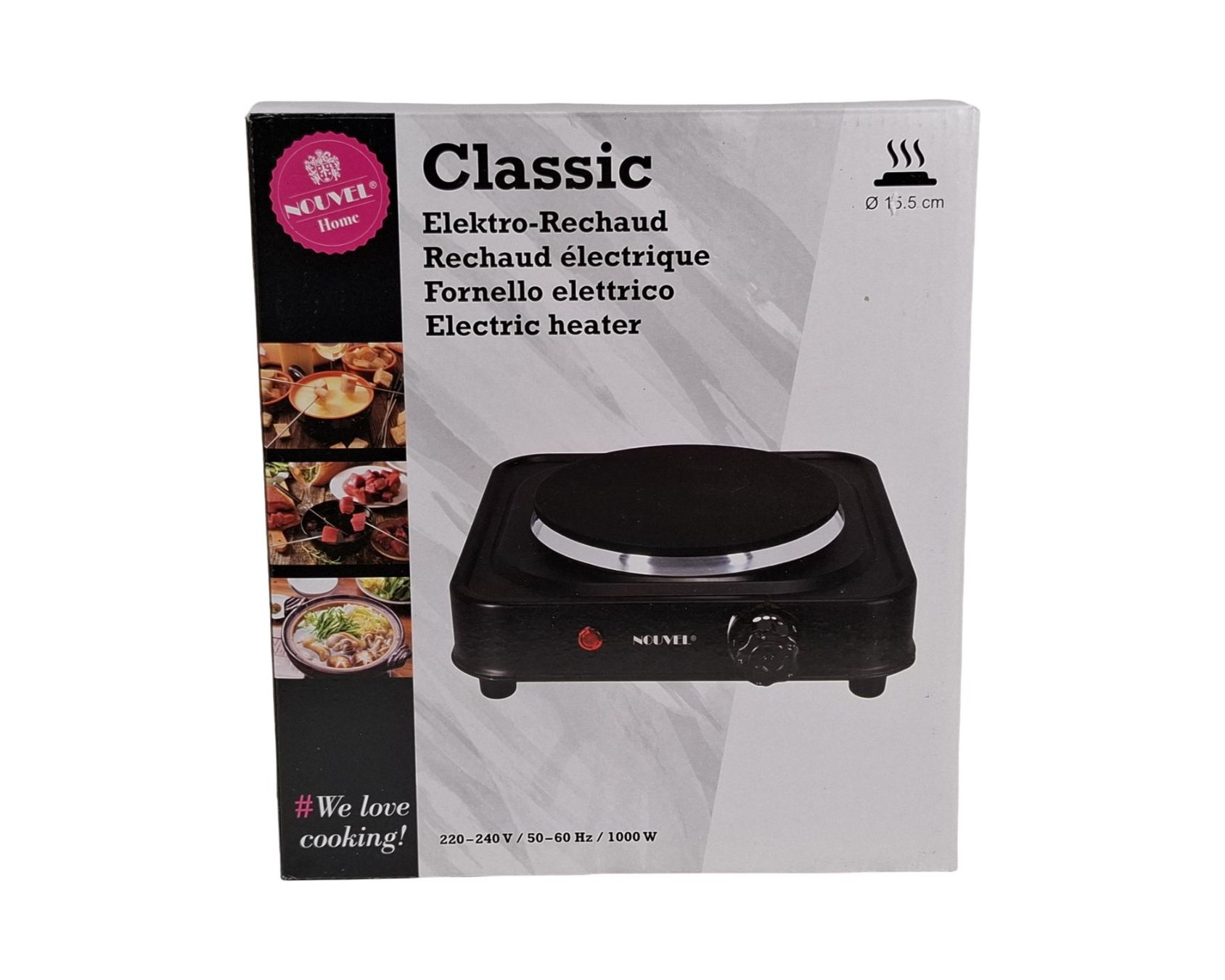 Elettrodomestici da cucina: NOUVEL Elektro-Käsefondue Set – Nuovo (secondo la descrizione) da Wil SG venduto da Restwert_Wil 1