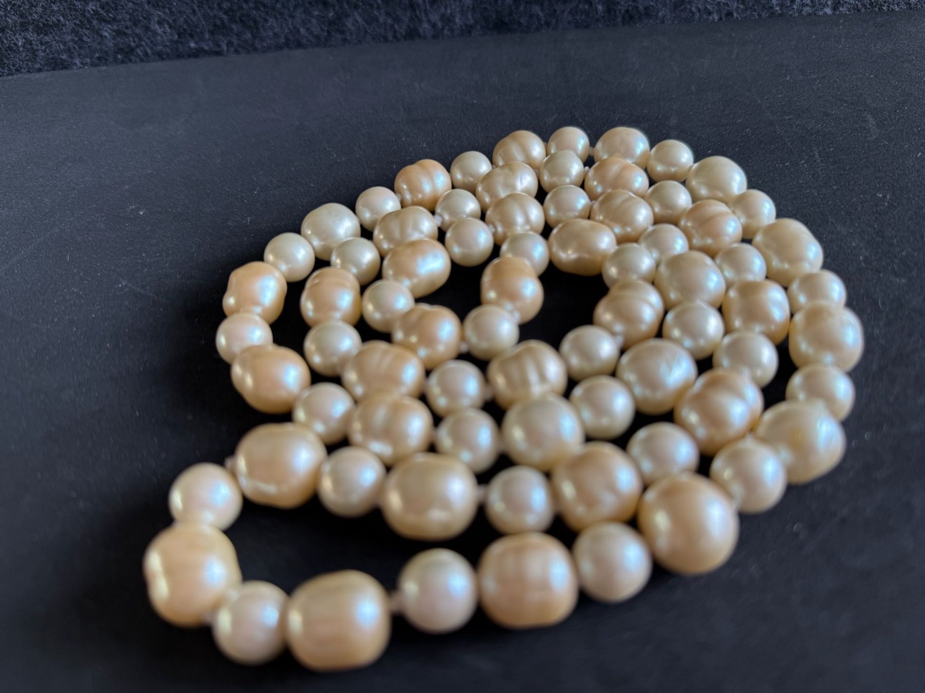 Catenine: Collier de perles baroques - 90cm – Usato da Sion venduto da accroshoes 1