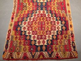 Antik Konya Kilim aus Türkei 420x165cm
