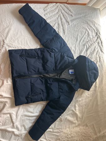 Doudoune Jack and Jones bleu marine taille 164 cm