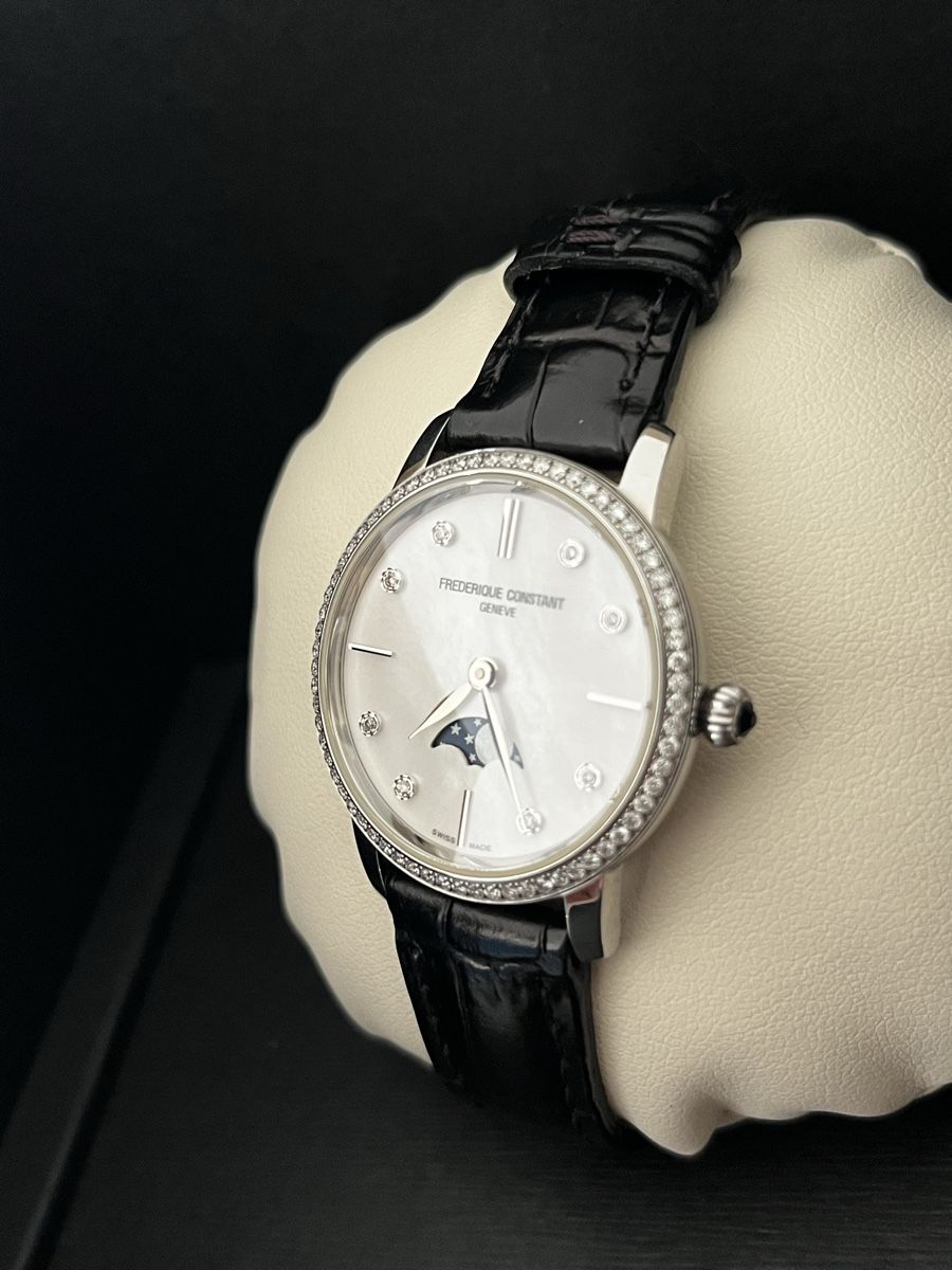Frederique Constant Orologi: Frederic Constant Slimline Moonphase Ladies – Nuovo (secondo la descrizione) da Meisterschwanden venduto da pas_5sqt 1