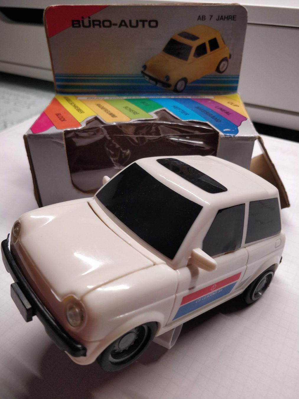 Modellini d'auto: Ex SKA - CS Leasing Büro-Auto Werbegeschenk – Nuovo e nell'imballaggio originale da Frauenfeld venduto da Brosi007
