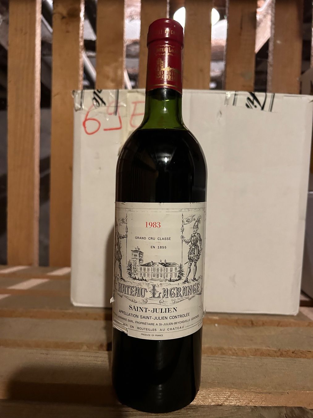 Vino: SUPERBE Château Lagrange 1983 Saint-Julien – Nuovo (secondo la descrizione) da Roche VD venduto da avediscipule