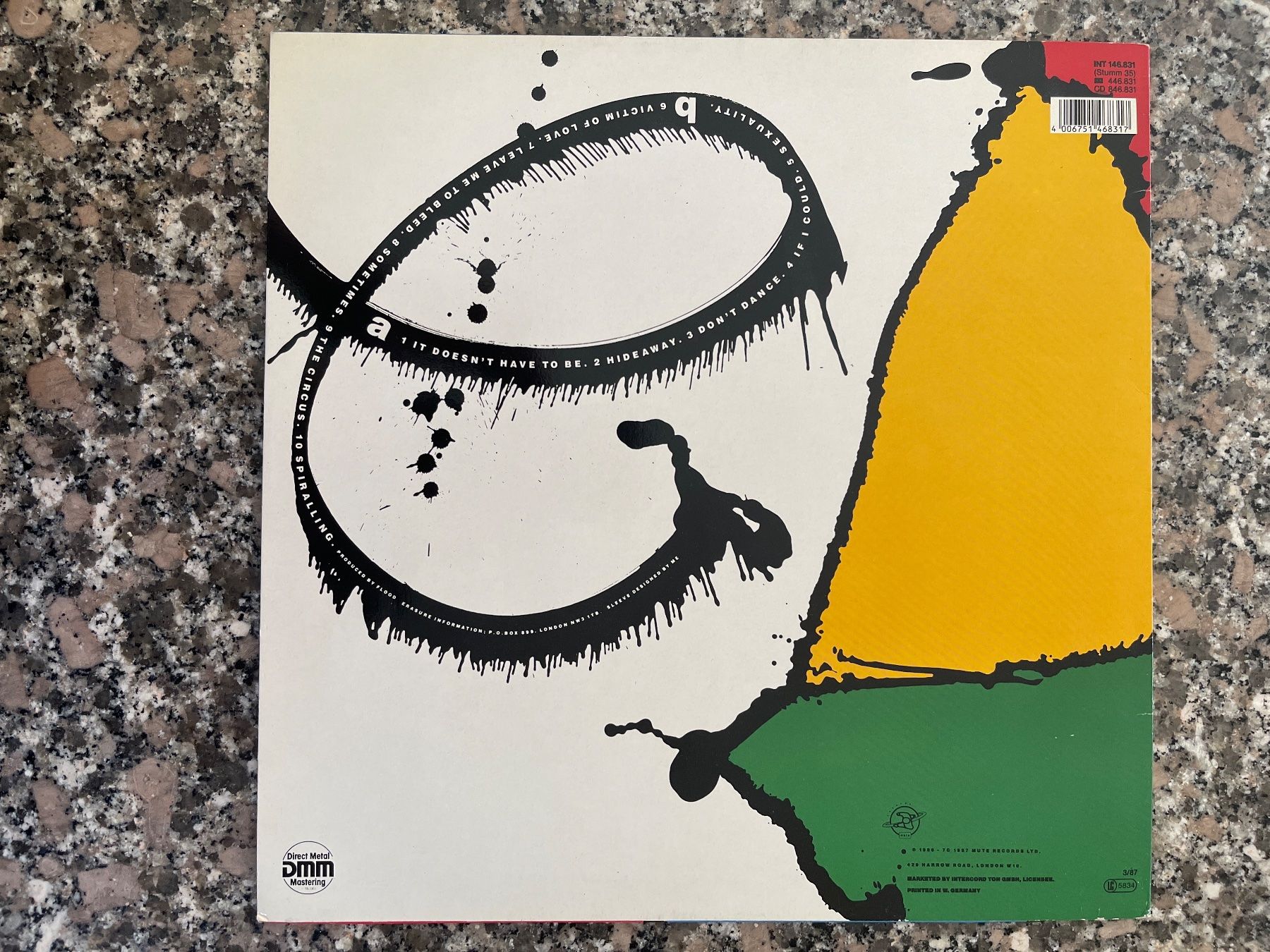 Dischi in vinile: M26/Erasure - The Circus – Usato da Frutigen venduto da Philippe_jsp 1