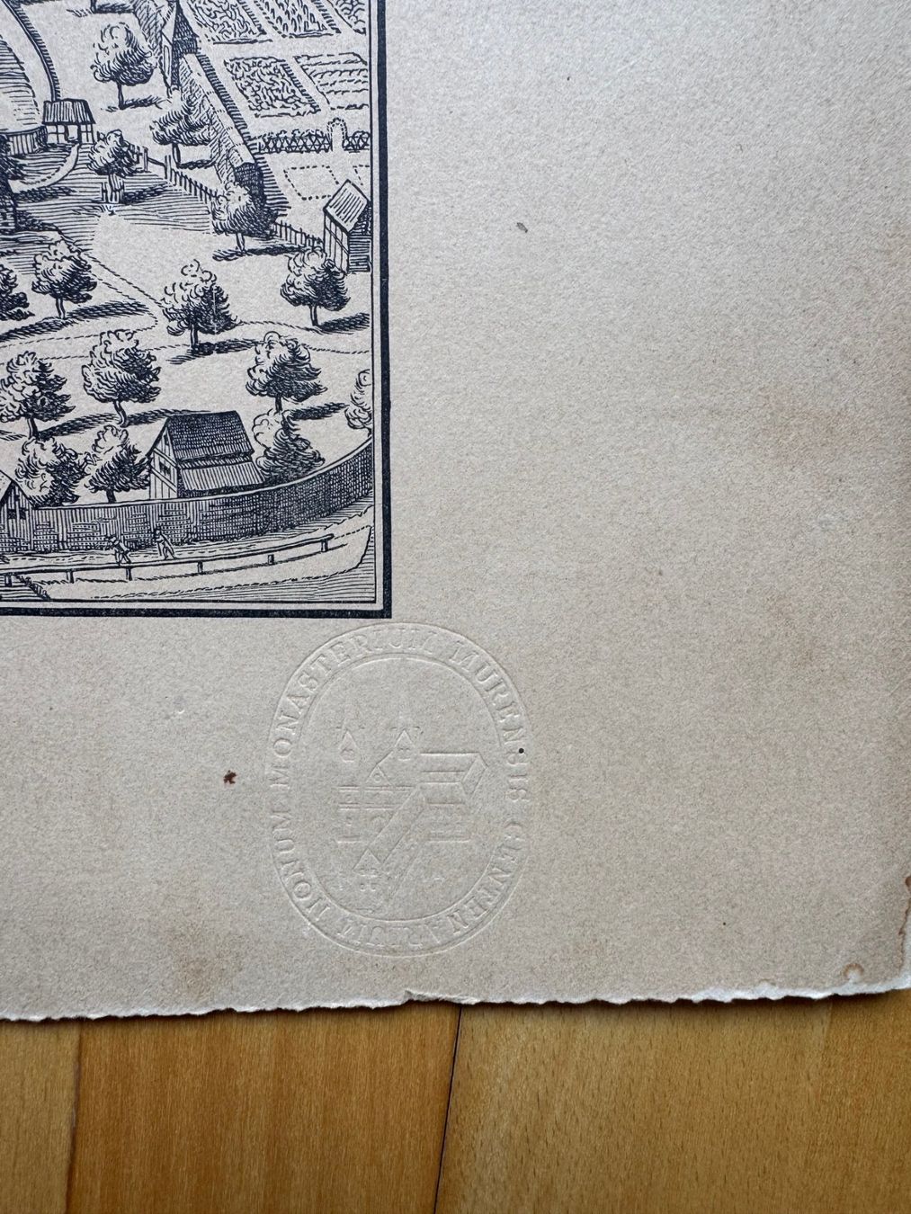 Incisioni: Alte Ansicht Kloster Muri, Stich, Selten – Usato da Zofingen venduto da Herbetorix 1