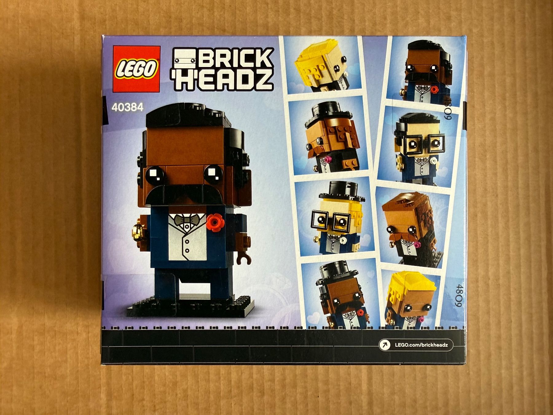 Lego Kit di costruzioni: Lego Brickheadz 40384 Bräutigam – Nuovo e nell'imballaggio originale da Basel venduto da zekzek 1
