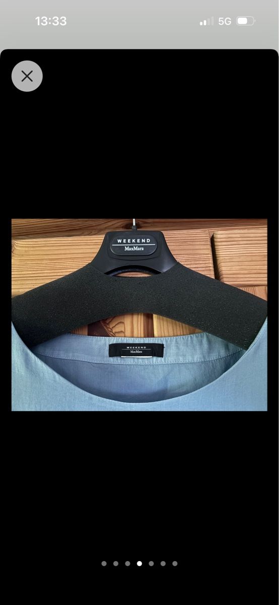 Max Mara Vestiti: Max Mara Sommerkleid XL Seide Baumwolle – Usato da Mettmenstetten venduto da Coucou1512 2