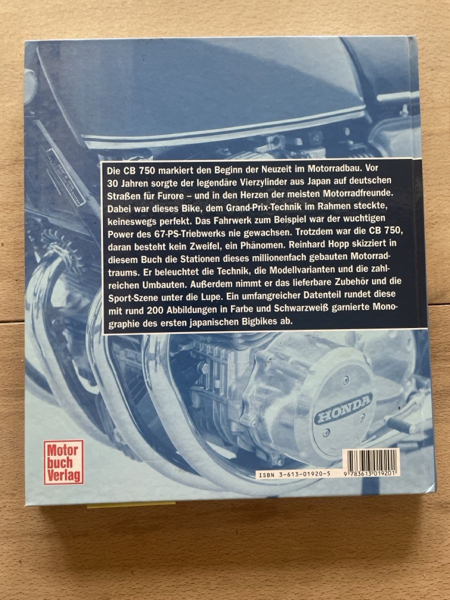 Bücher: Honda CB750 Die Geschichte einer Legende Buch – Neu (gemäss Beschreibung) aus Bubendorf von Isewalti 1