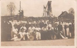 FAHNENWEIHE OPFIKON 1918 - seltenes Zeitdokument !