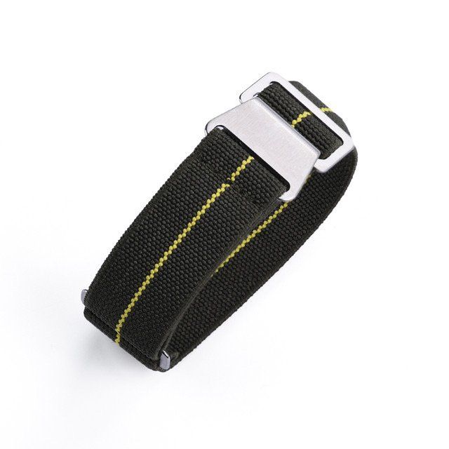 NATO bracelet élastique parachute 20mm - Moonswatch 1