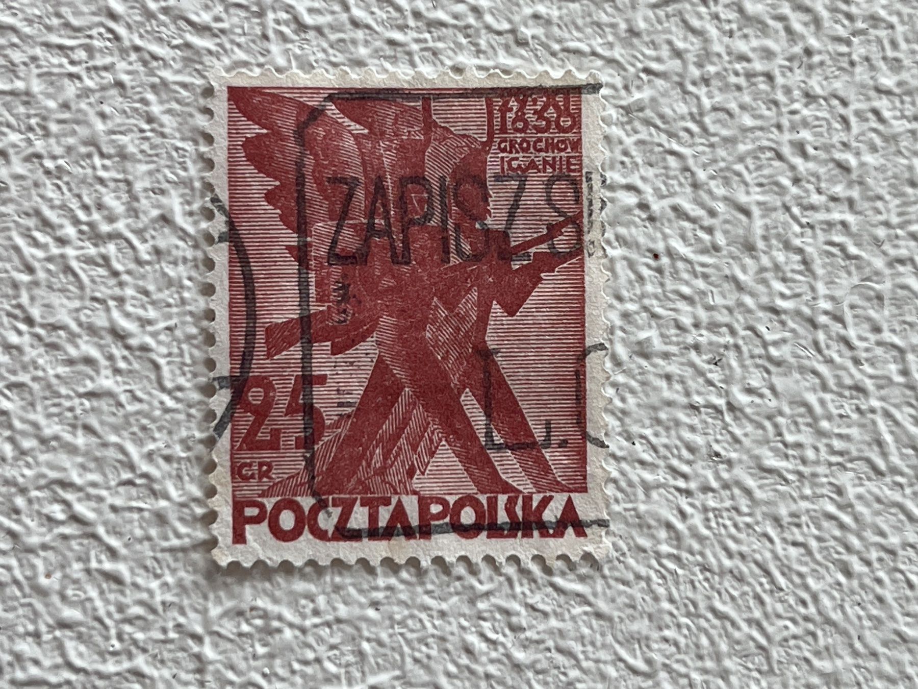 Alle Briefmarken: Polen Briefmarke – Gebraucht aus Chiasso von AzenYa