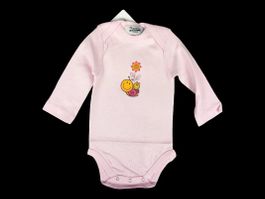 IMPIDIMPI Babybody Langarm, Grösse 62/68, rosa