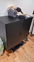 Black Storage Cabinet  Excellent Condition