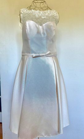 Elegantes, trägerloses Sommerkleid, Grösse 36, Top Zustand