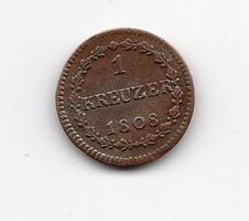 (2188) Thurgau, Kreuzer, 1808, unz