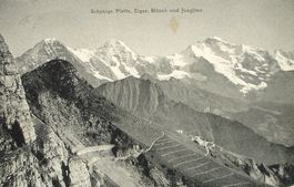 SCHYNIGE PLATTE Eiger, Mönch und Jungfrau