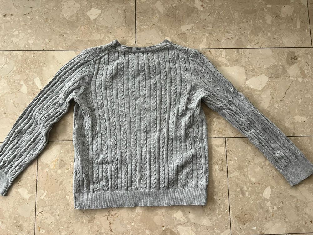 Tommy Hilfiger Pullover Frauen, Gr. M, Strickpullover grau 2