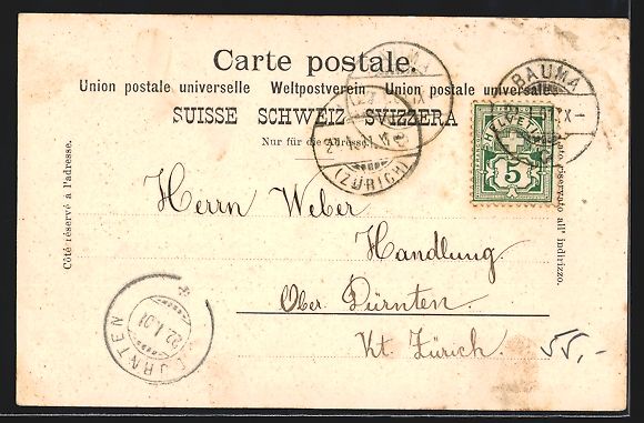 Cartes postales: Bauma, Heilstätte Blumenau, Ortsansicht – D'occasion à Berlin par bartko-reher 1