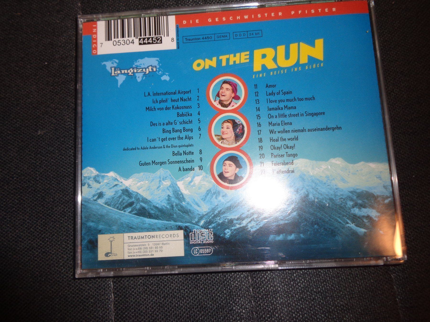 CD: On the Run - Eine Reise ins Glück CD – Usato da Olten venduto da Disc-Ausverkauf 1