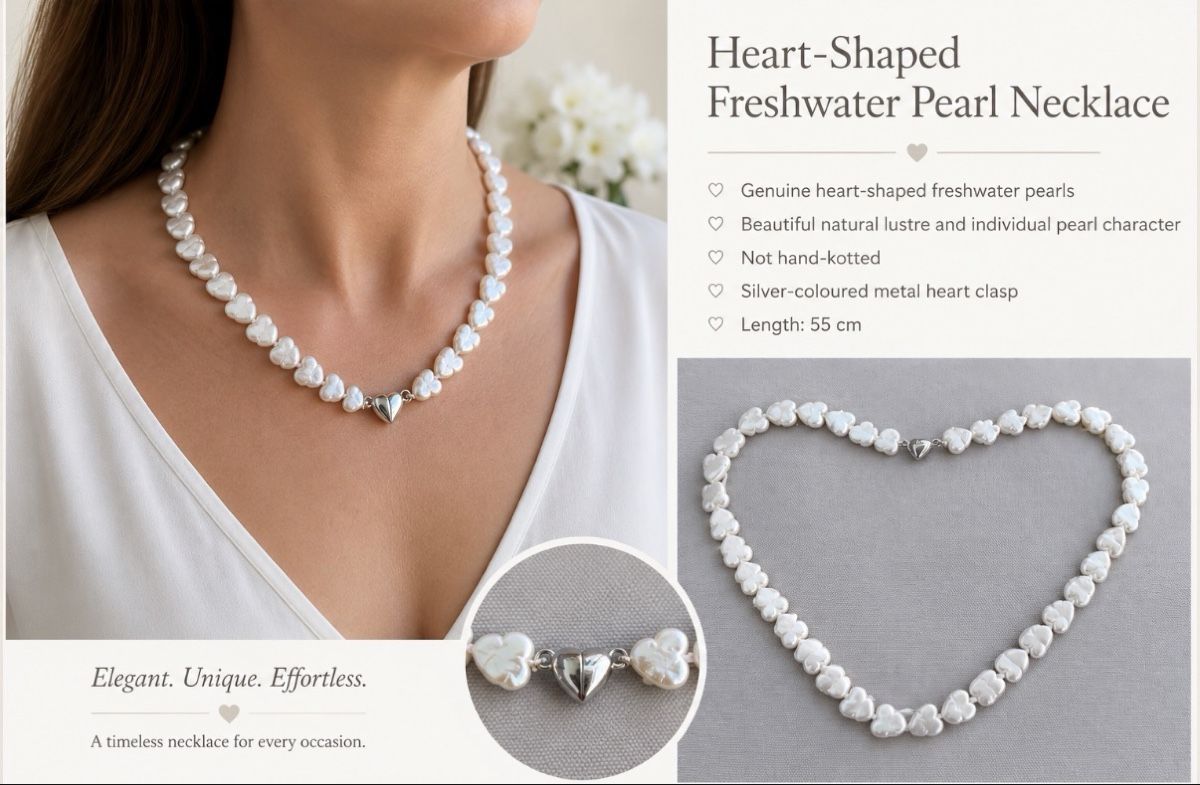 Autres bijoux: Heart shaped necklace – Neuf (Voir description) à Horgen par jgo_mxn5