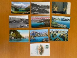AK-PPC 10 Postkarten "Schweizer Seen" [105]