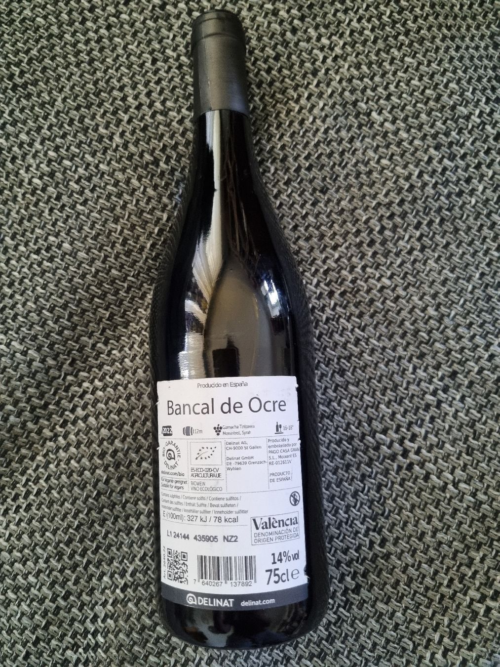 Vino: Rotwein BANCAL DE OCRE Valencia – Nuovo e nell'imballaggio originale da Winterthur venduto da fab_xwh7 1
