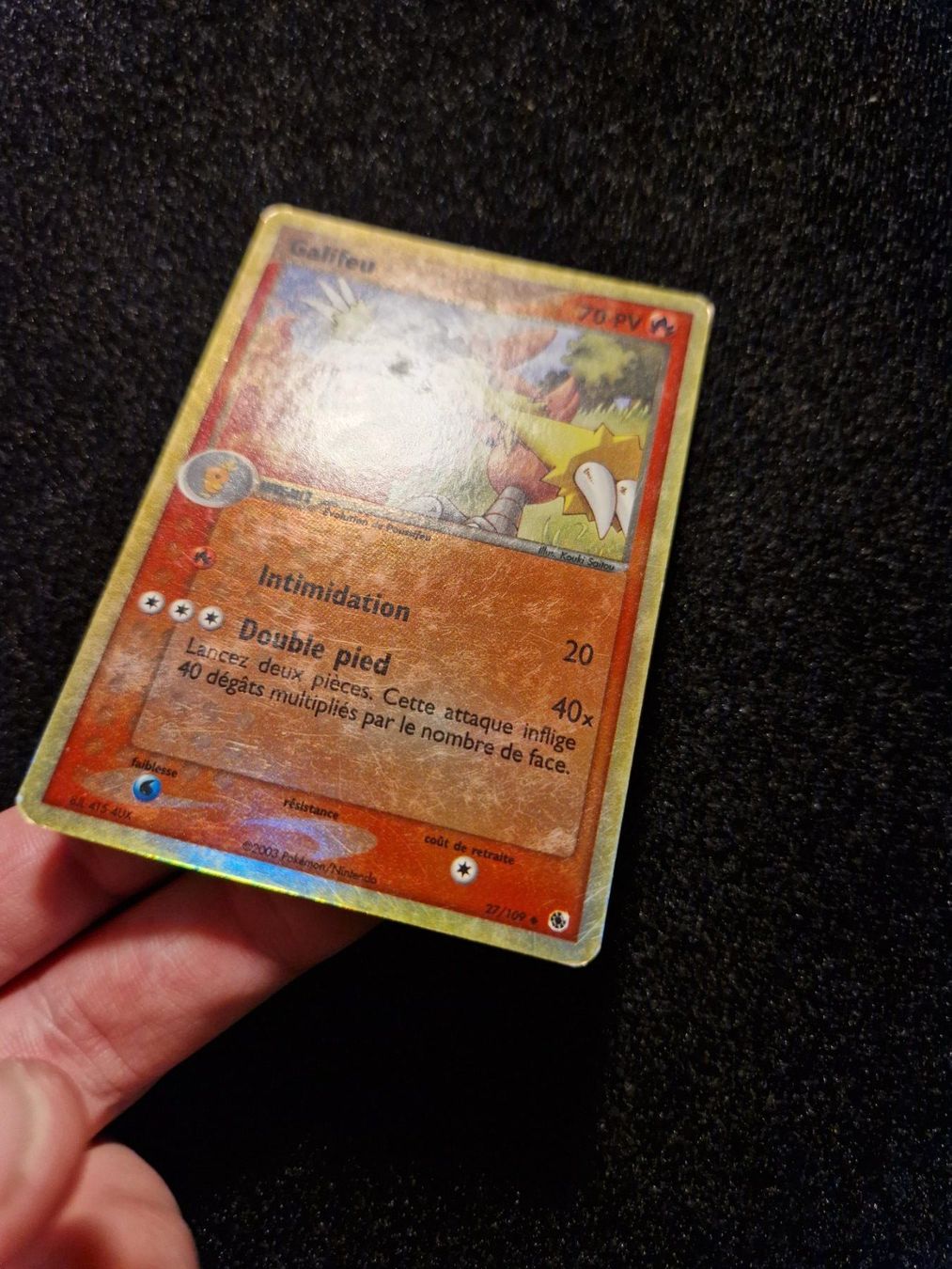 Pokémon Sammelbilder & Trading cards: Galifeu 27/109 EX Ruby & Sapphire Reverse - MP - FR – Gebraucht aus La Chaux-de-Fonds von LVMF 1