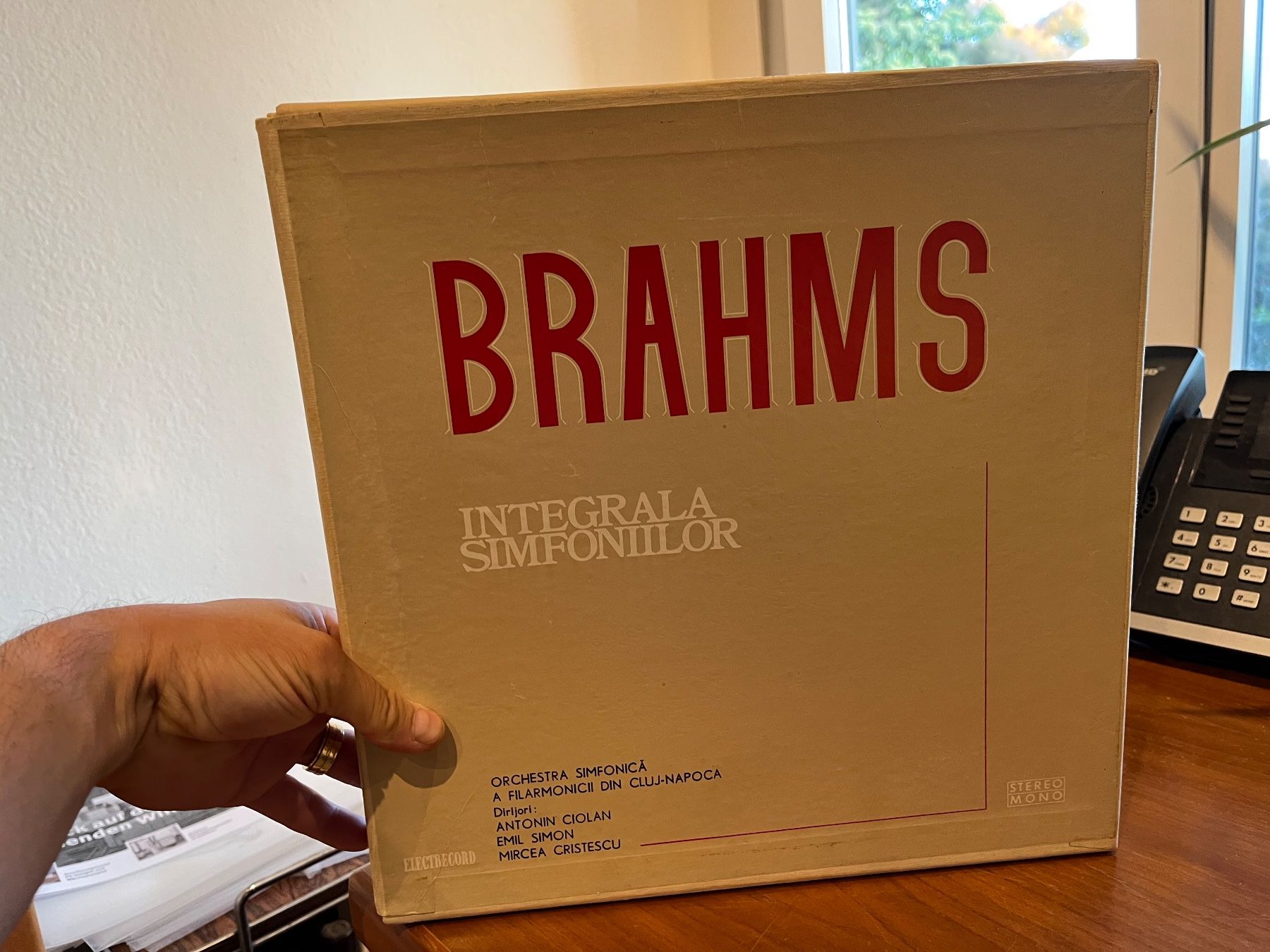Schallplatten: Brahms - Integrala Simfonilor - HH32A – Gebraucht aus Küsnacht ZH von musicalheritage.org