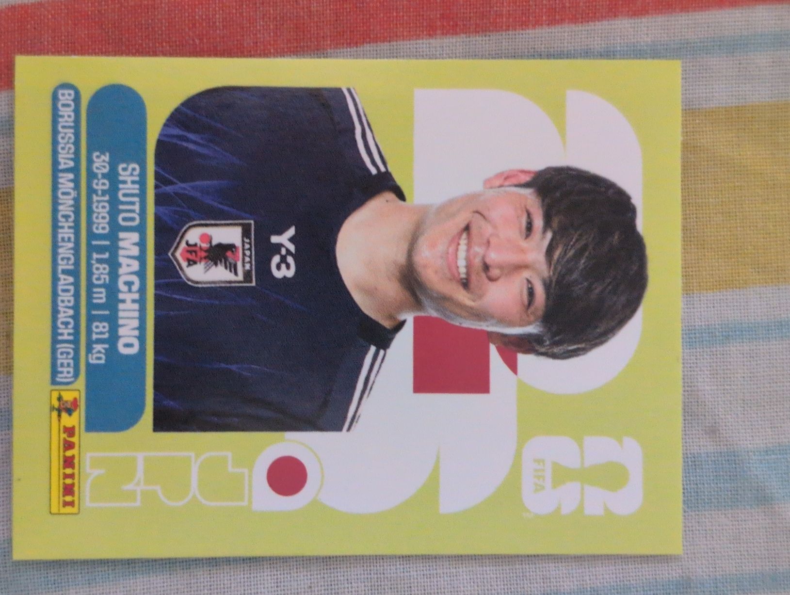 Panini Sammelbilder & Trading cards: Shuto Machino JPN 17 – Neu und originalverpackt aus Lausanne von KarolyneBaiao