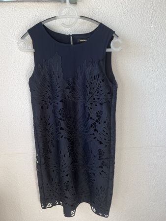 Festliches-Kleid von More & More,,  Gr..34, Nachtblau