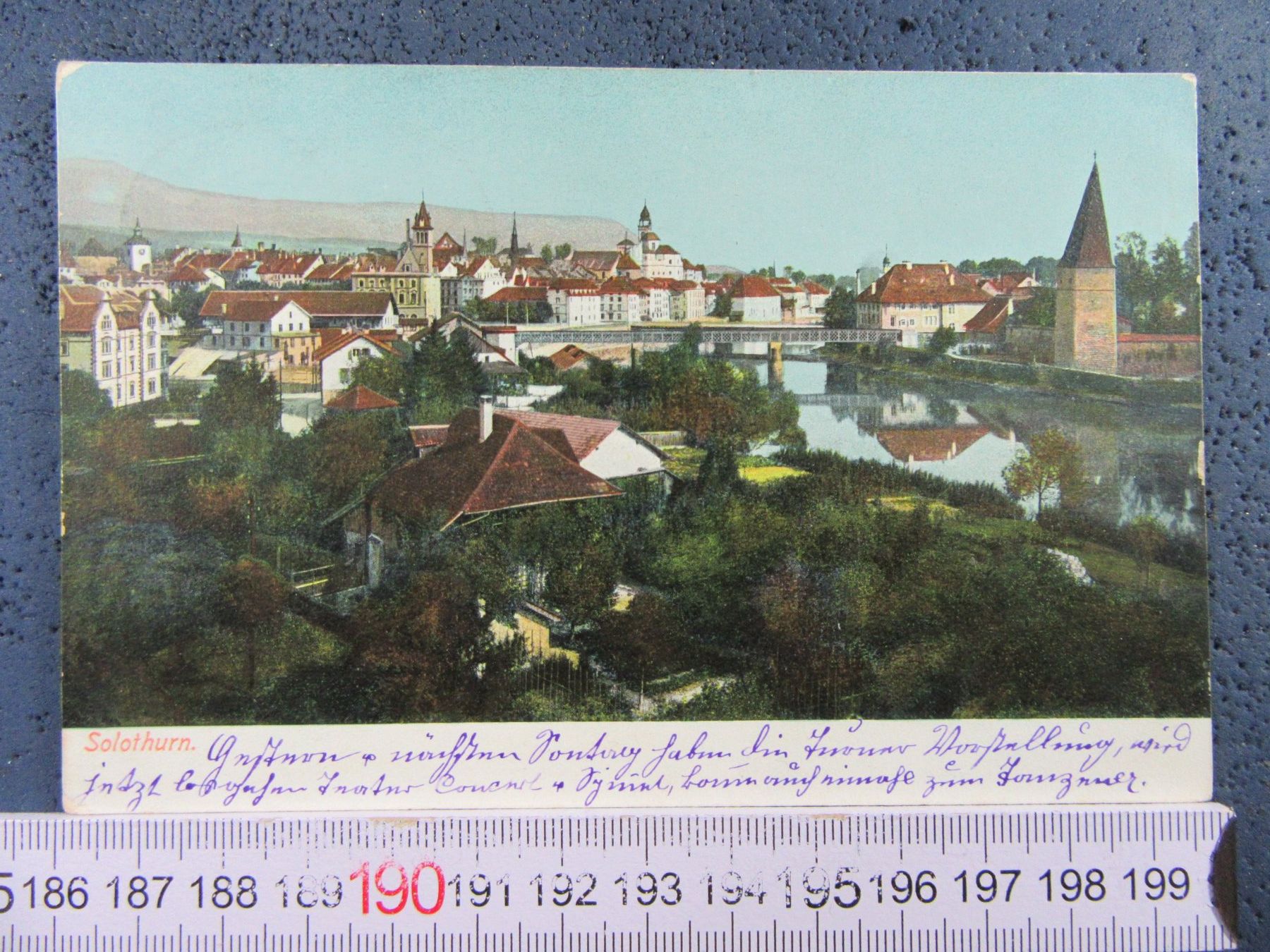 Cartoline postali: SOLOTHURN 1907 SO AK – Usato da Ettingen venduto da Hausi4711