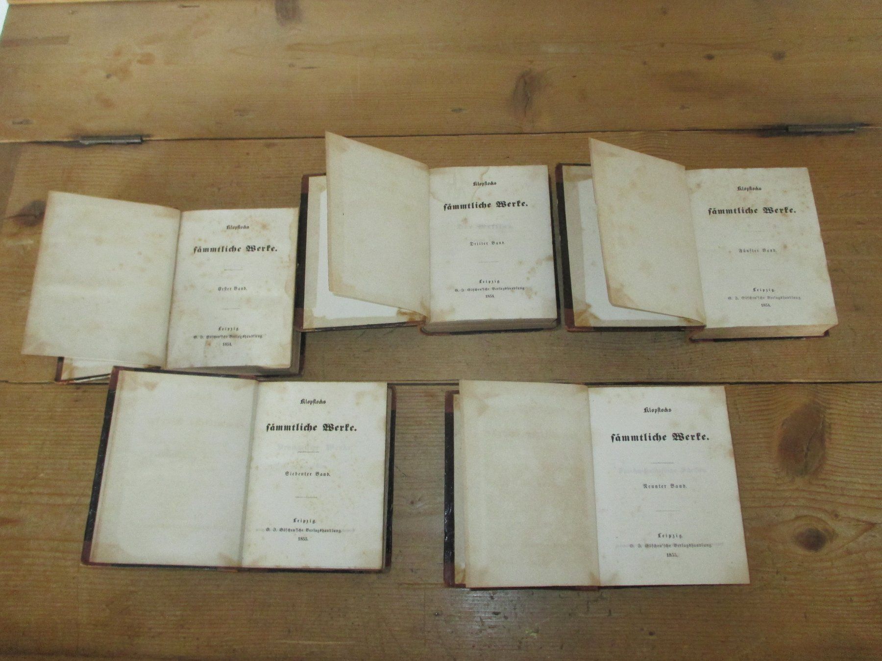 Libri: Klopstocks sämmtliche Werke 1854 – Usato da Flims - Dorf venduto da Stagediver 2