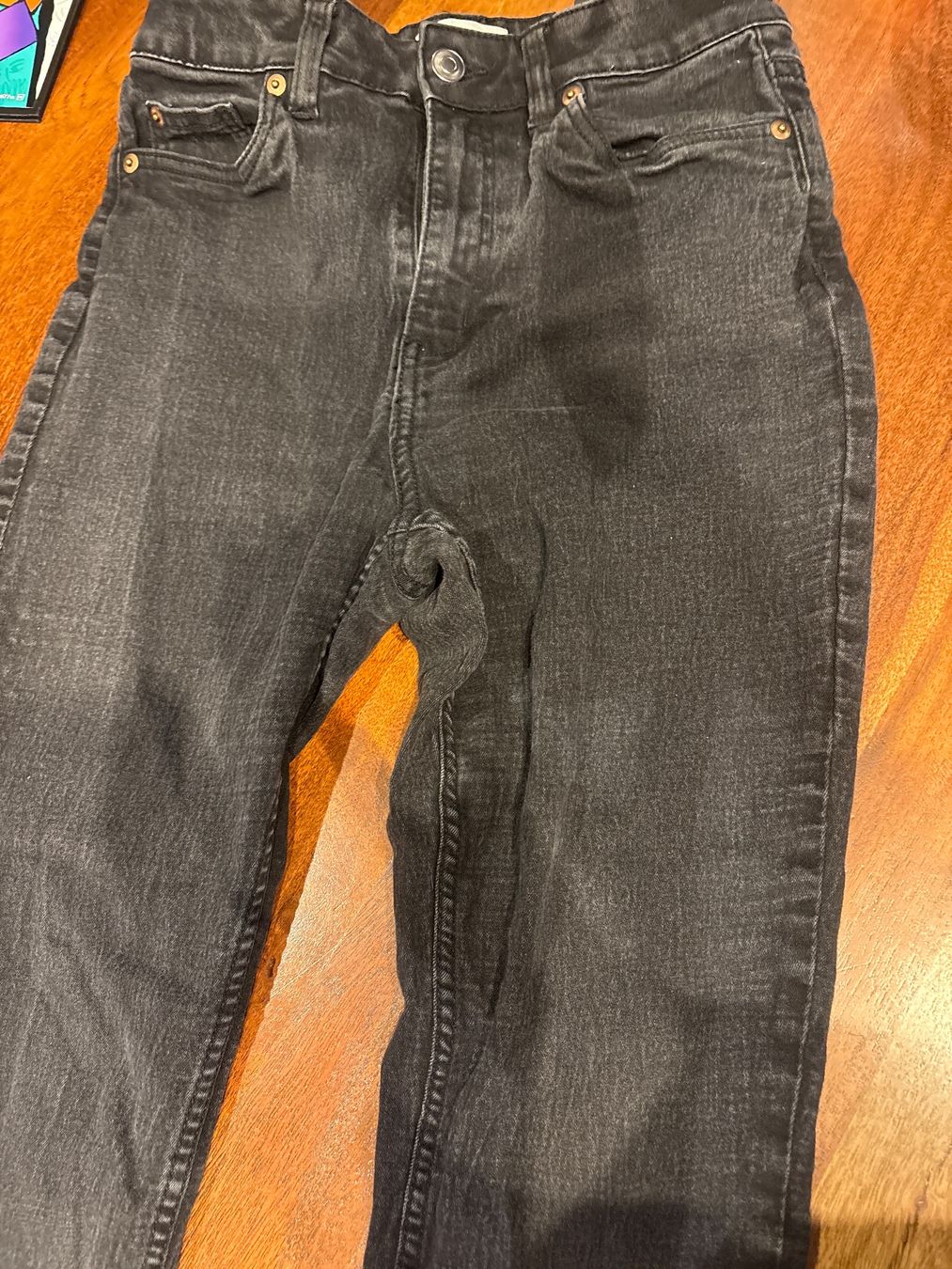 Jeans: schwarze Jeans, Grösse 38 – Usato da Andwil SG venduto da schmei 1