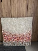Grosses Gemälde, Kunst, Original Blütenbild