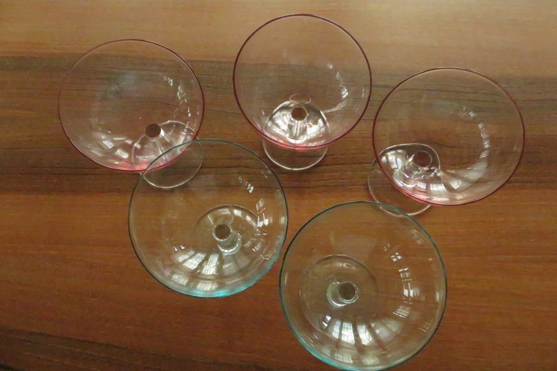 Gläser: 5 Dessertschalen, Glas – Neu (gemäss Beschreibung) aus Wil ZH von Tamagy