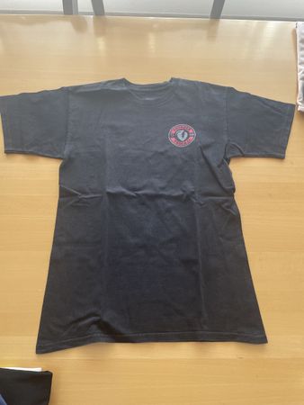 T-shirt noir Thunder Truck Co imprimé logo