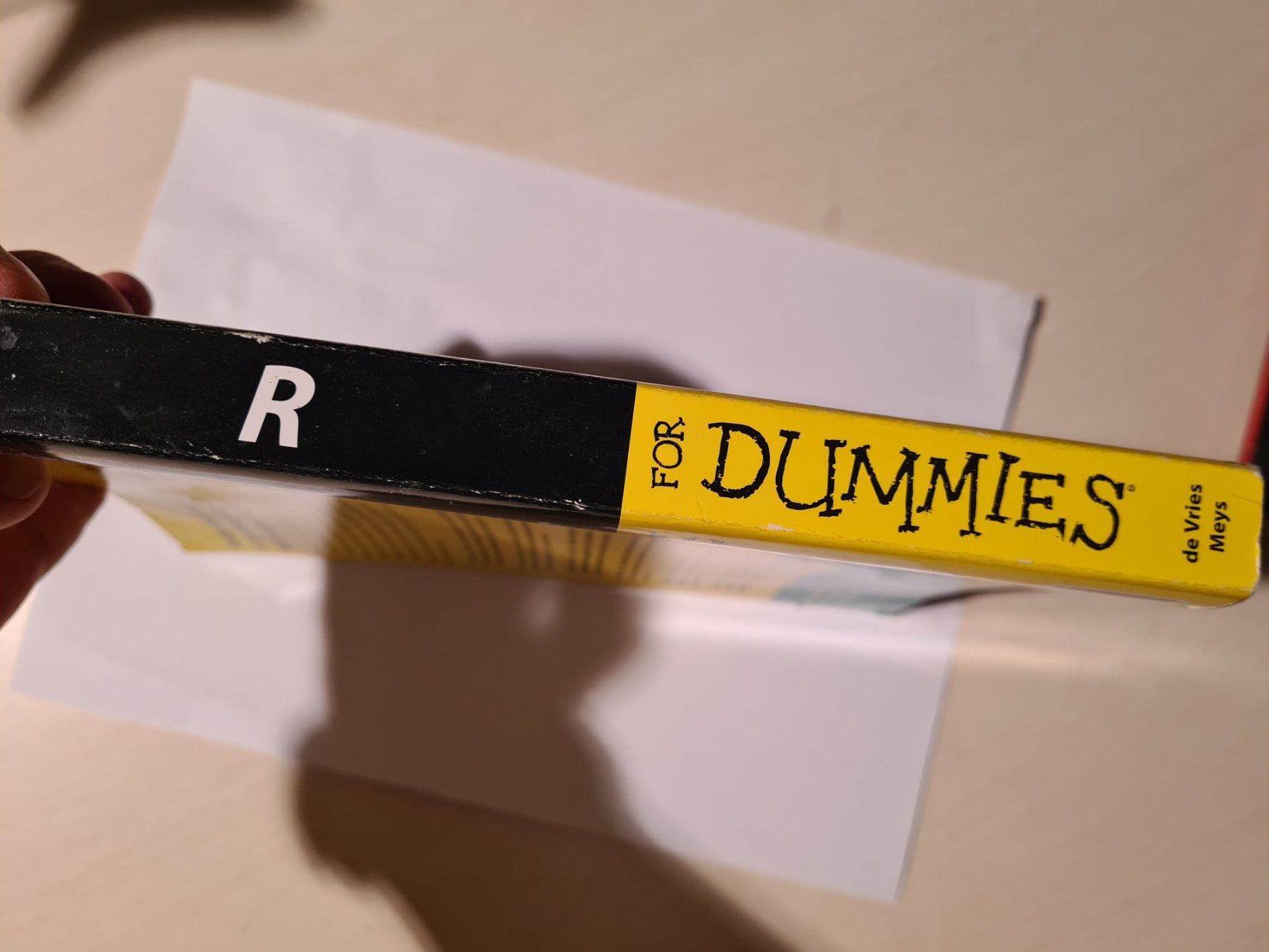 Libri: Andrie de Vries, Joris Meys   R For Dummies – Usato da Zürich venduto da pleco12 2