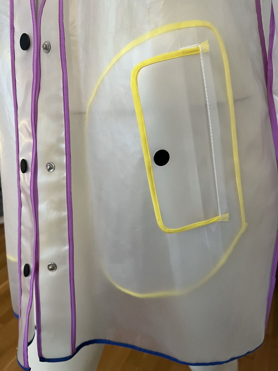 Giacche: Tolle Frogbox Regenjacke, Gr. 36, transparent bunt – Nuovo (secondo la descrizione) da Basel venduto da Bettybooo 6