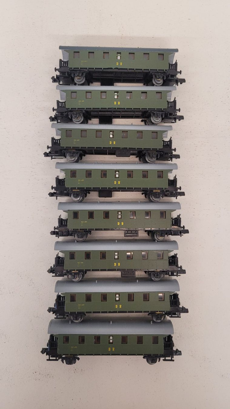 Piko Trains électriques: Spur N 8 teiliges Donnerbüchsenwagenset – D'occasion à Büsserach par ModellbahnDepot 6