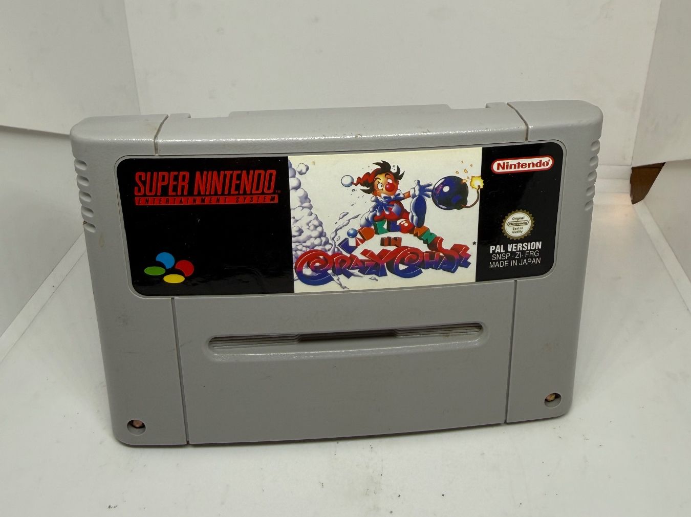 Nintendo Giochi: Kid Klown in Crazy Chase SNES – Usato da Dietlikon venduto da NESFEVER