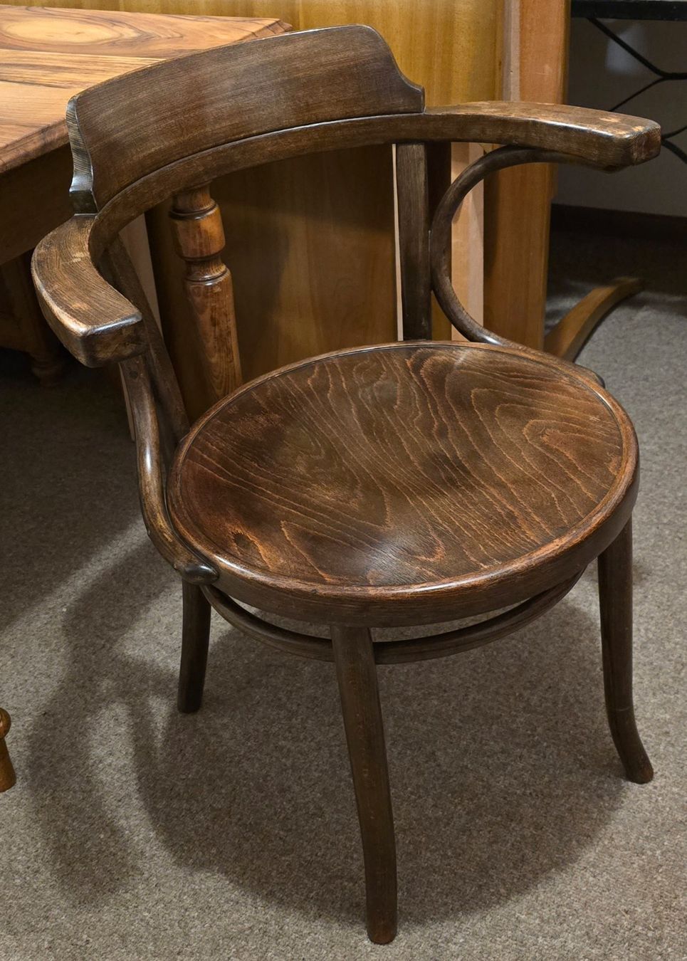 Thonet Sedie: Thonet Armlehnstuhl,  alter Stuhl – Usato da Zürich venduto da Reni8048 2