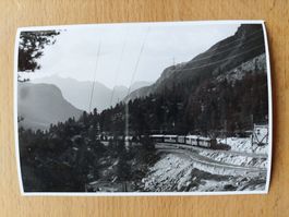 2 alte orig. Fotos Bahn Schweiz