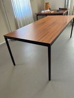 Tisch Nussbaum furniert 90x200 cm