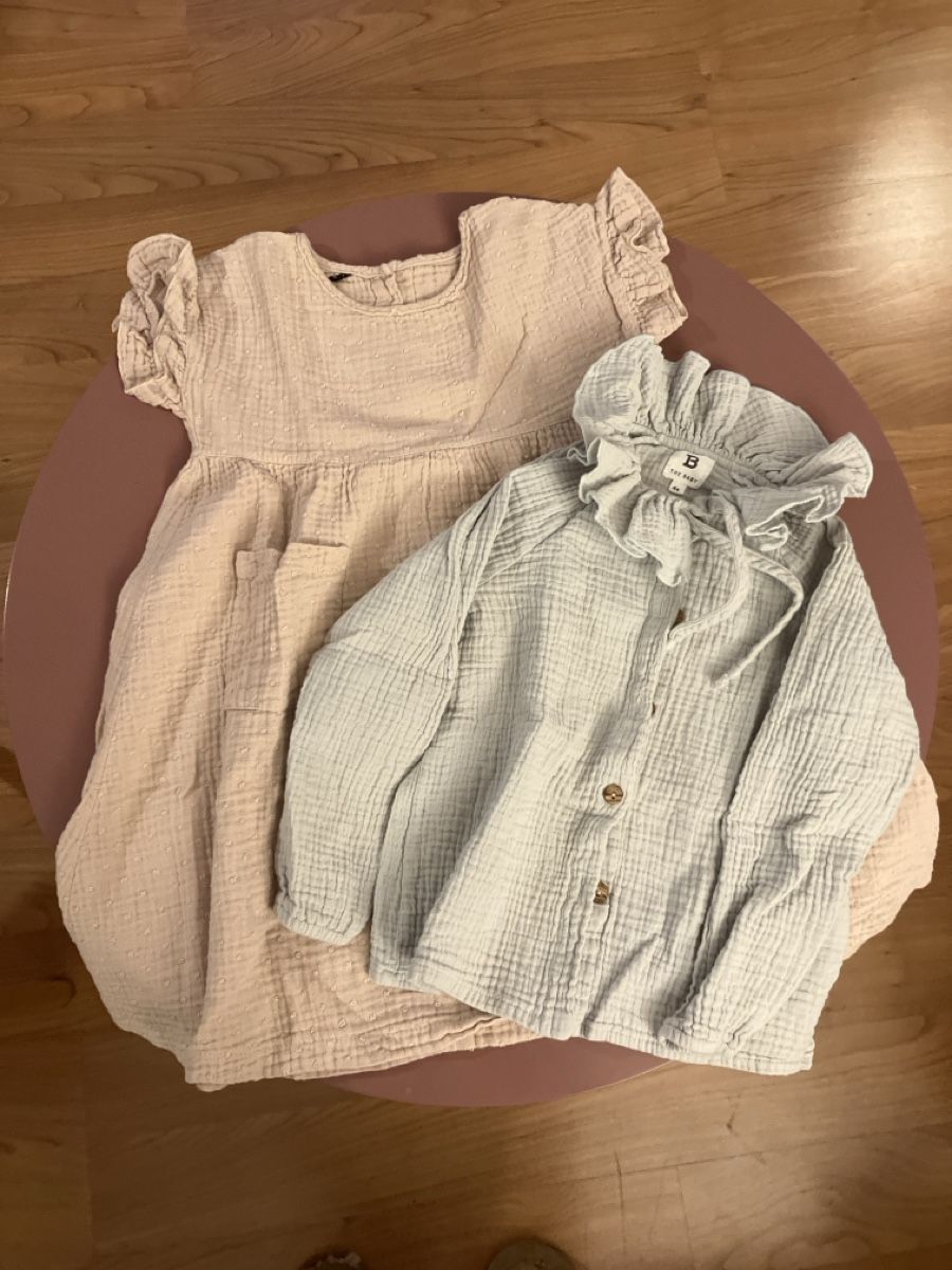 Lotti & Set di vestiti: Kleid und Bluse, Grösse 110 – Usato da Winterthur venduto da hirschgeweih