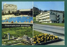 Zurzach, Thermalkurort, 3 Ansichten, 1975, gelaufen